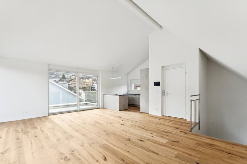 Exclusive 5.5-room attic apartment in Hergiswil – New building with mountain view (5)