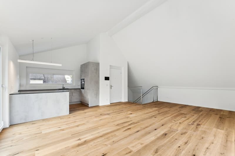 Exclusive 5.5-room attic apartment in Hergiswil – New building with mountain view (6)