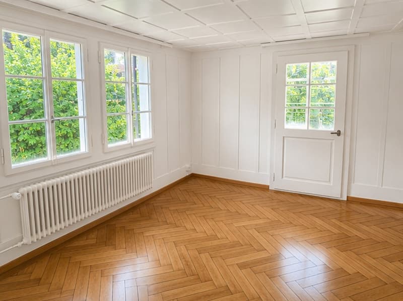 Charming 3.5-room old building apartment with mountain view in Giswil (3)