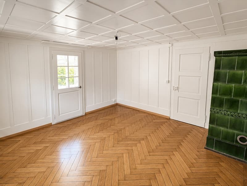 Charming 3.5-room old building apartment with mountain view in Giswil (5)