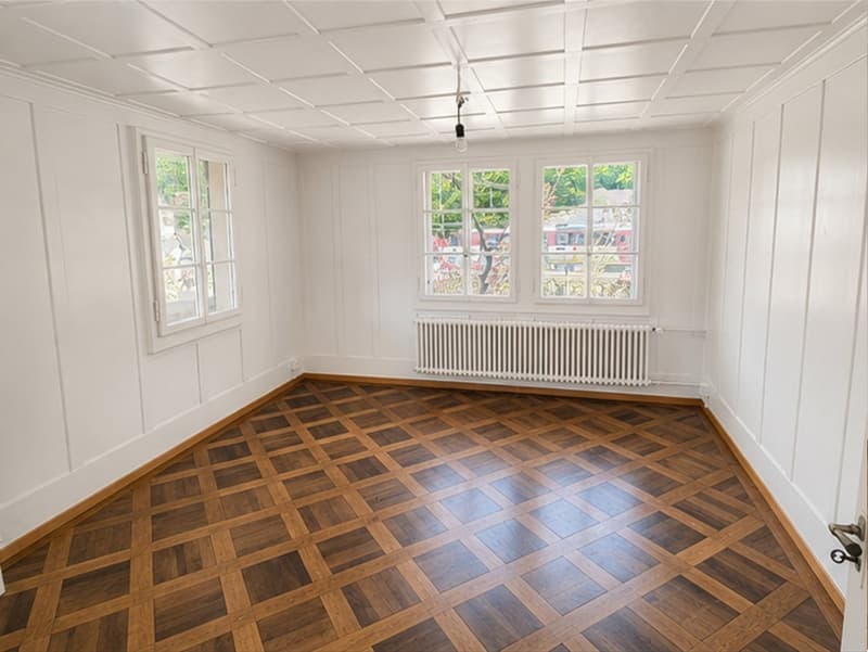 Charming 3.5-room old building apartment with mountain view in Giswil (4)