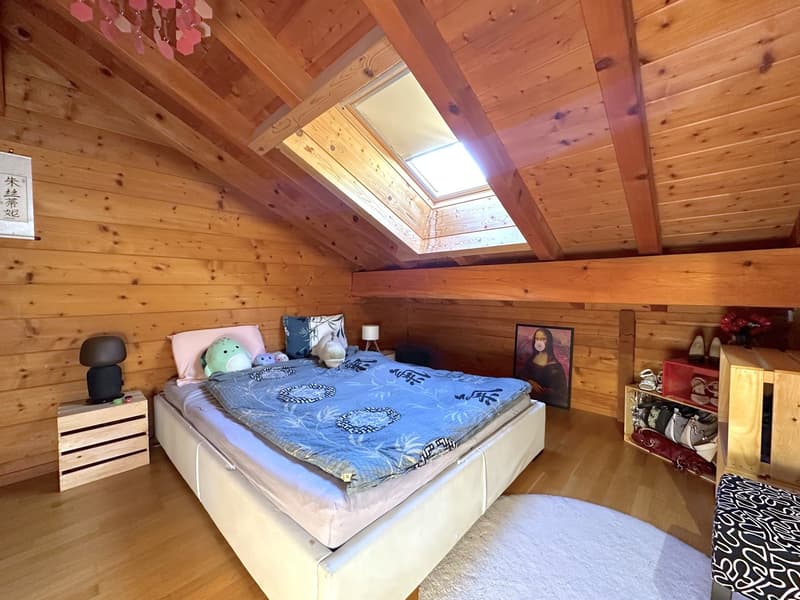 Character chalet, 6.5 rooms in Champéry – Panoramic view of the mountains (10)