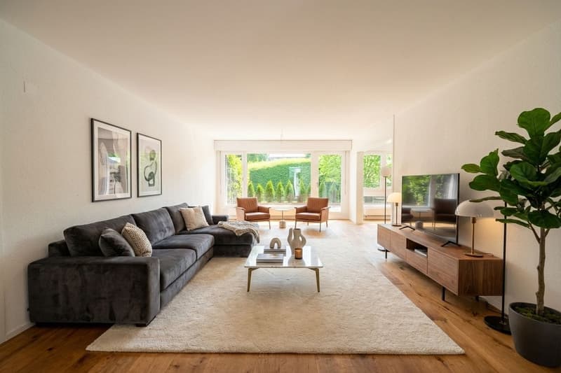 Freshly renovated 3.5-room garden apartment for sale in Emmenbrücke (1)