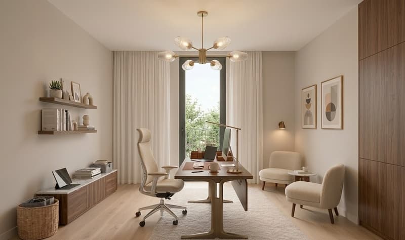 New construction project 4.5-room panorama window with a view of the greenery and Lake Constance (8)