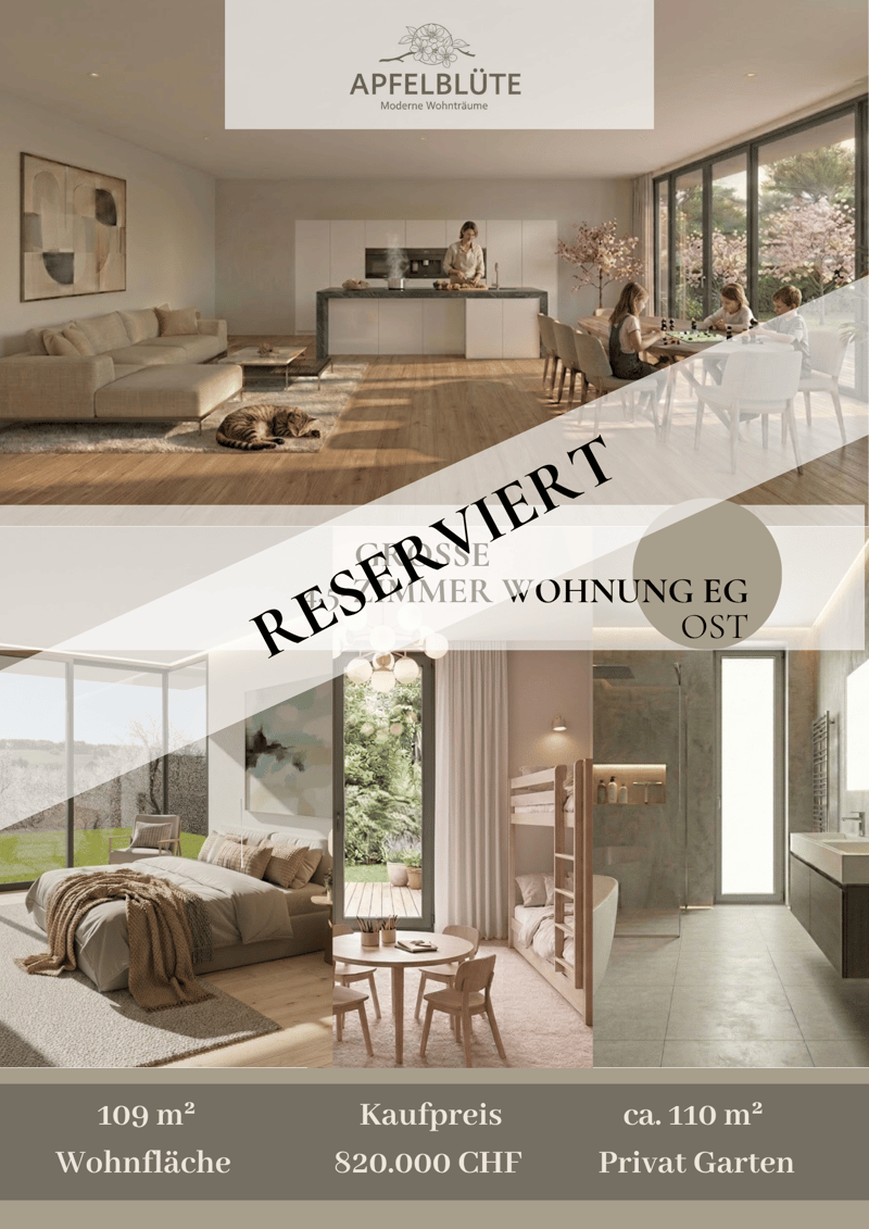 New construction project "Apfelblüte" 4.5 room apartment with large private garden (1)
