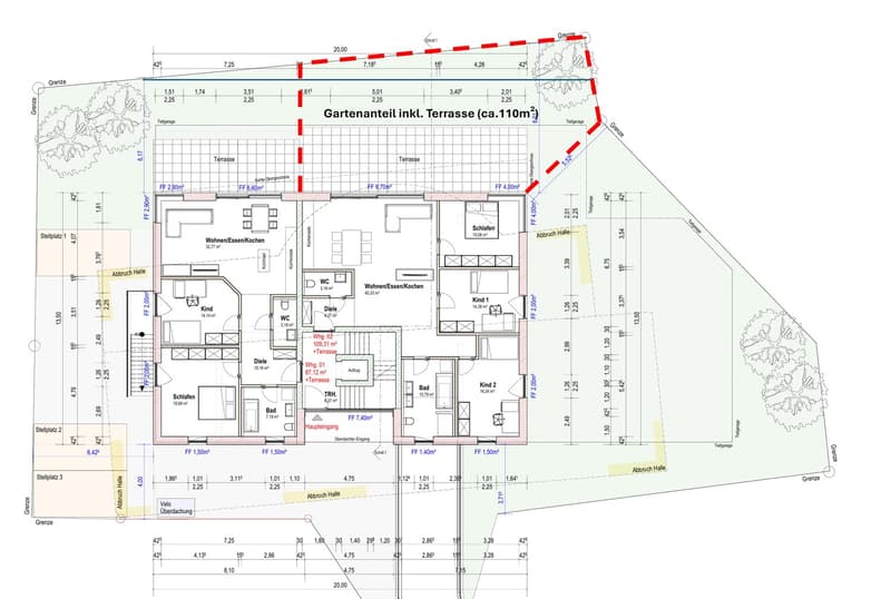 New construction project "Apfelblüte" 4.5 room apartment with large private garden (8)