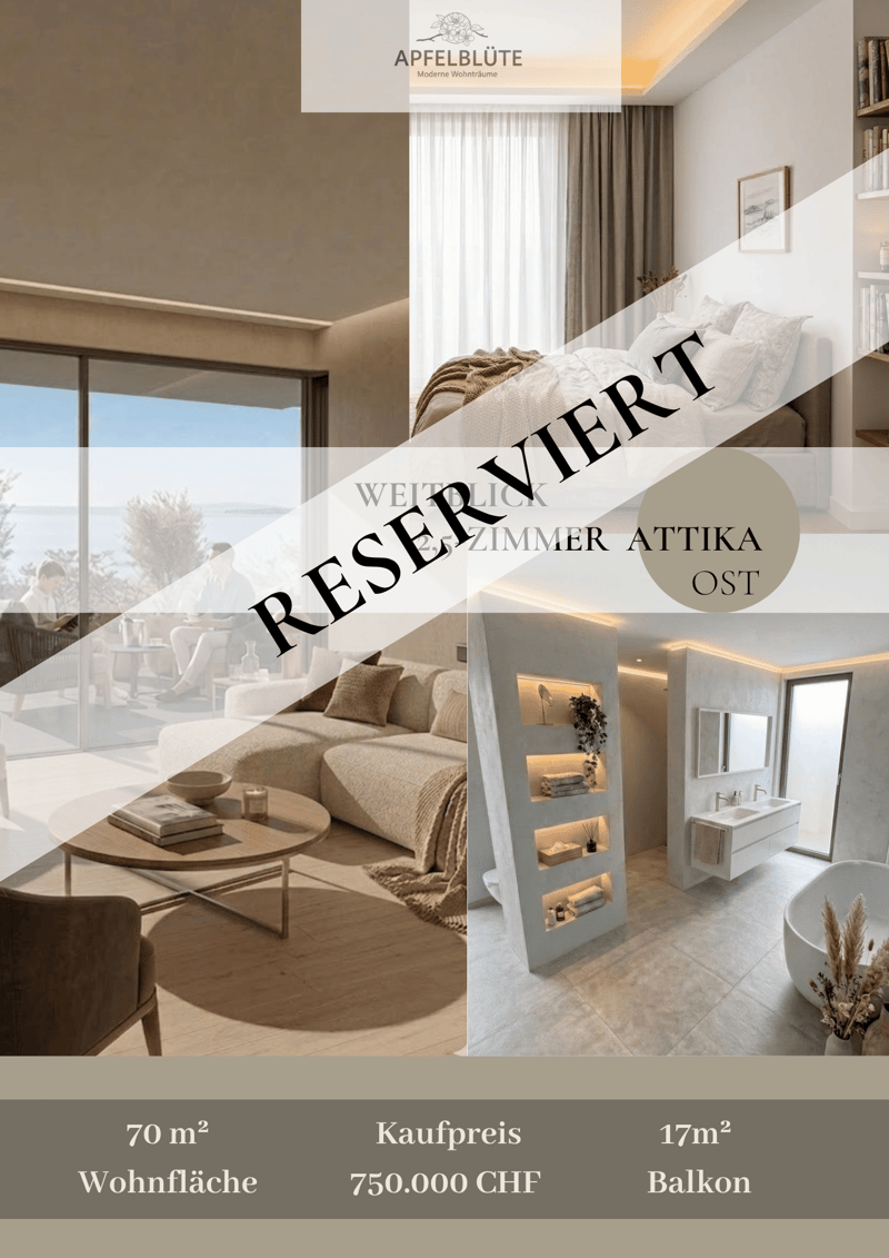 Progetto di costruzione nuova "Apfelblüte" appartamento in attico 2,5 locali con VISTA LAGO (1)