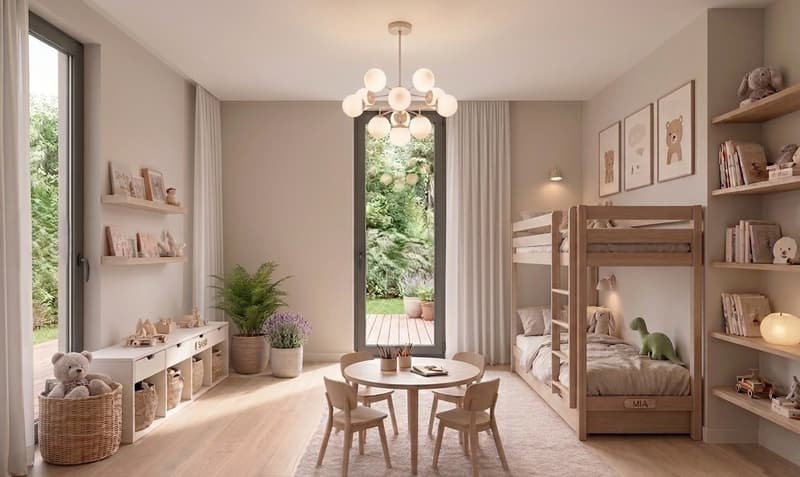 Last 3.5-room garden apartment with unobstructable view into the green (3)