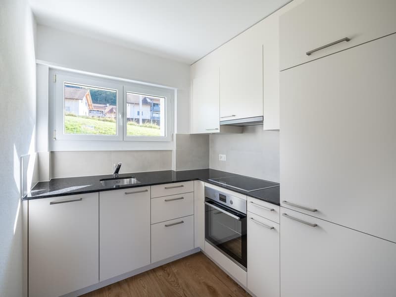Erstbezug nach Sanierung – moderne 3-Zimmer-Wohnung mit Bergsicht (2)