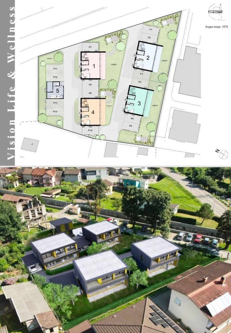 Vision Life & Wellness - 4 modern villas and wellness center in the municipality of Iragna (2)