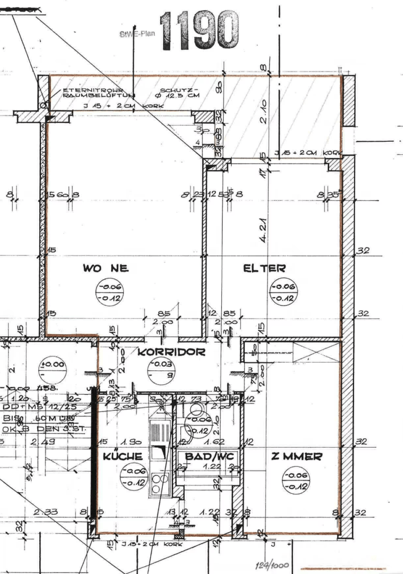 Esclusiva casa multifamiliare di 12 stanze con 4 appartamenti su Etzbergstrasse a Winterthur (4)