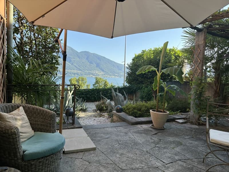 Garten-Wohnung mit Cheminée & Pergola (2)