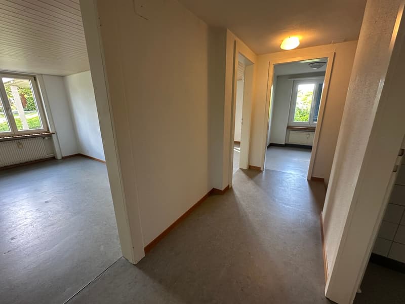 Incantevole appartamento di 3 locali in un edificio storico con balcone a Roggwil – disponibile immediatamente! (14)