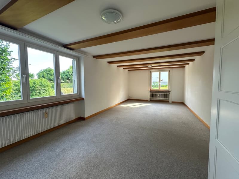 Incantevole appartamento di 3 locali in un edificio storico con balcone a Roggwil – disponibile immediatamente! (4)