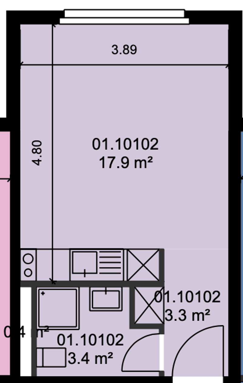Moderne 1-Zimmer-Wohnung (6)