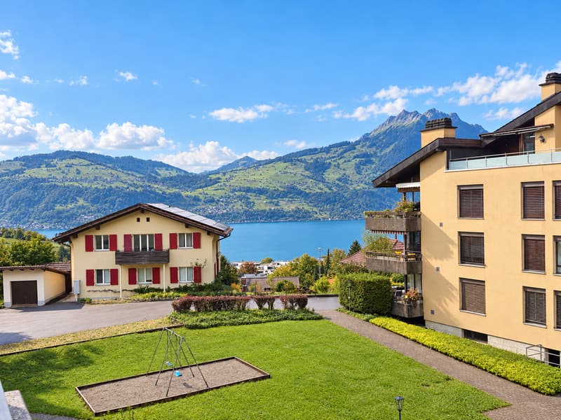 Wohnen mit Weitblick – Grosszügige 4.5-Zimmer-Wohnung in Spiez (1)