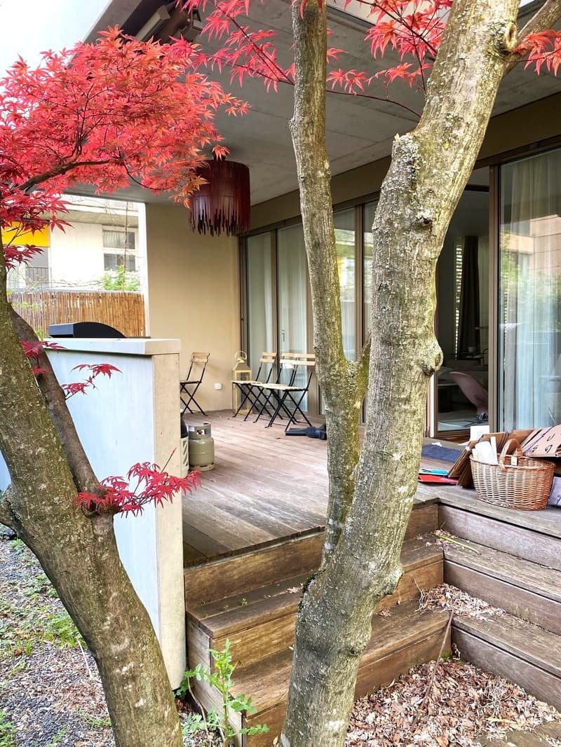 In Zürich-Seefeld attraktive, grosse 3 ½-Zi-Wohnung mit Veranda und Gartenbereich (1)