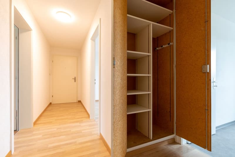 Joli appartement de 3 pièces, situé au centre, à louer immédiatement. (6)