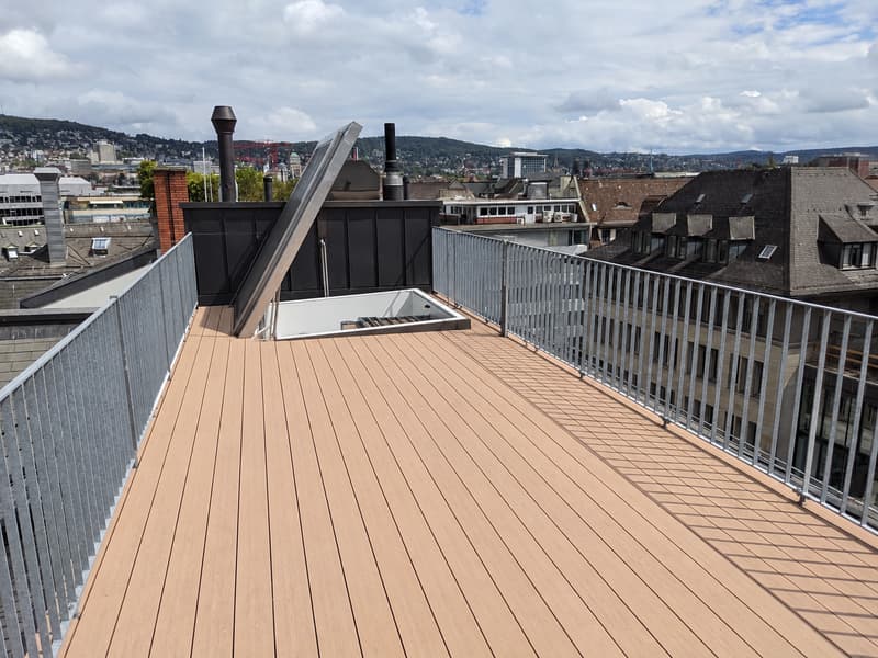 Grosszügige 5-Zimmer-Dachwohnung an der Stauffacherstrasse in Zürich (3)
