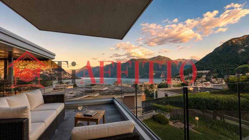 LUMINOSO APPARTAMENTO A LUGANO CON VISTA LAGO (5)