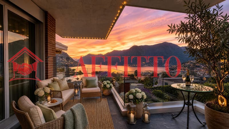 LUMINOSO APPARTAMENTO A LUGANO CON VISTA LAGO (1)
