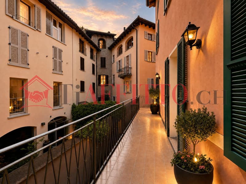CHARAKTERISTISCHES 4.5-ZIMMER-WOHNUNG IN LUGANO BREGANZONA (8)