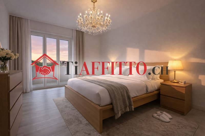 ENORME 2.5 A CHIASSO CON VISTA - 3 MESI GRATIS (4)