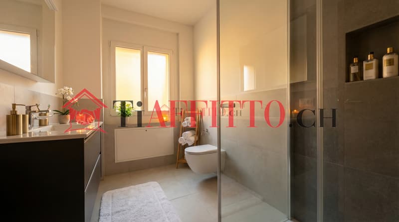 Moderne 2.5-Zimmer-Wohnung in Lugano-Loreto mit Klimaanlage (5)