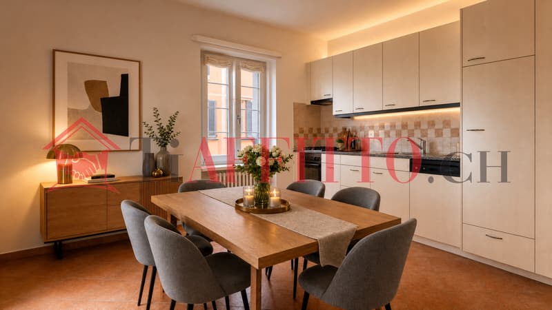 CHARAKTERISTISCHES 4.5-ZIMMER-WOHNUNG IN LUGANO BREGANZONA (5)