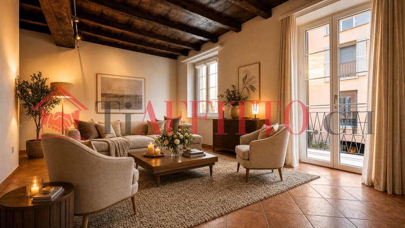 CHARAKTERISTISCHES 4.5-ZIMMER-WOHNUNG IN LUGANO BREGANZONA (2)
