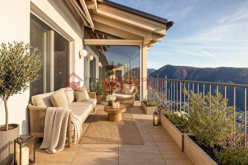 Living in a 5-room apartment between sky and lake (6)