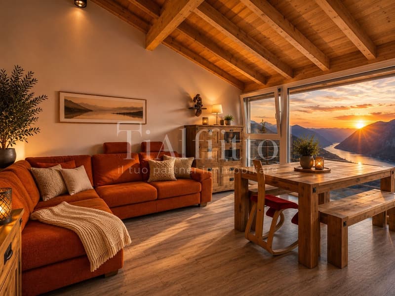 Living in a 5-room apartment between sky and lake (2)