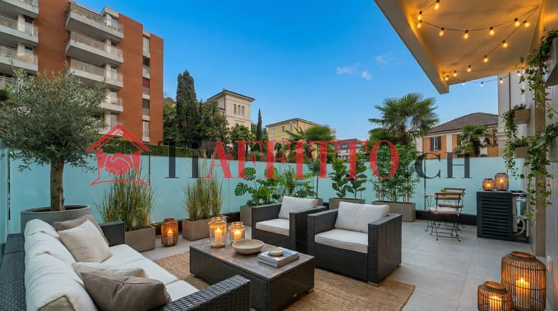 Moderne 2.5-Zimmer-Wohnung in Lugano-Loreto mit Klimaanlage (1)