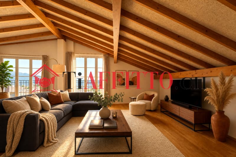 ENORMES LOFT MIT TERRASSE UND BURGENBLICK IN BELLINZONA (10)
