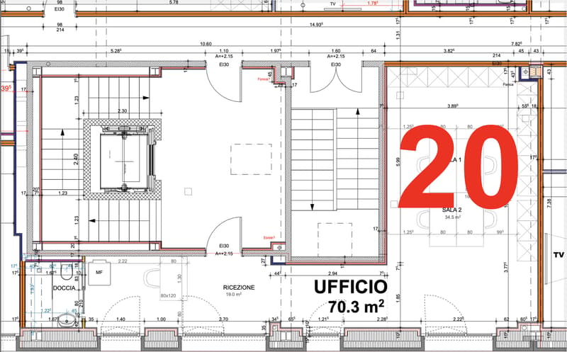 Einfach Büro in Castione (6)