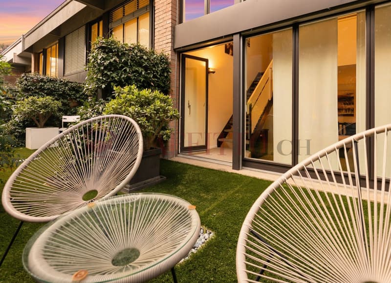 Prächtiges Duplex mit Garten im Herzen von Lugano (12)