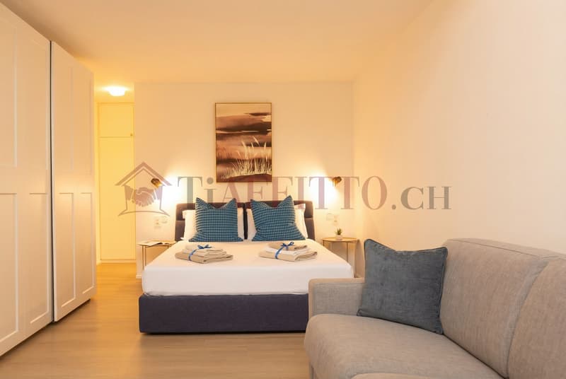 Prächtiges Duplex mit Garten im Herzen von Lugano (9)