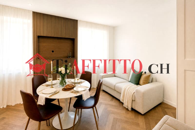 LOFT DE LUXE AMÉNAGÉ AU CŒUR DE LUGANO (2)