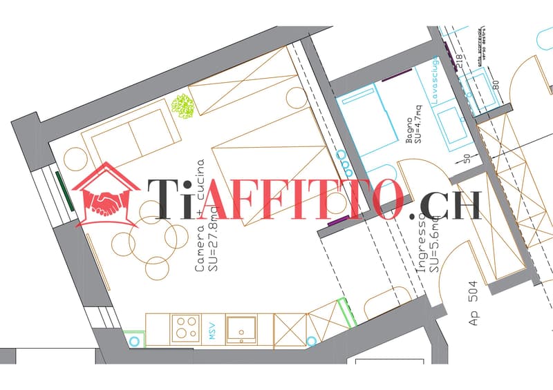 LOFT DE LUXE AMÉNAGÉ AU CŒUR DE LUGANO (12)