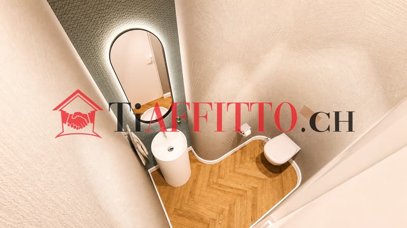STREPITOSO 3.5 MEUBLÉ AU COEUR DE LUGANO (9)