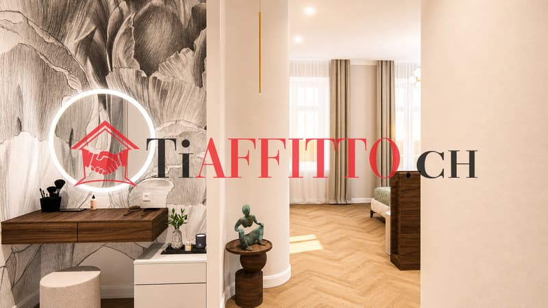 STREPITOSO 3.5 MEUBLÉ AU COEUR DE LUGANO (2)