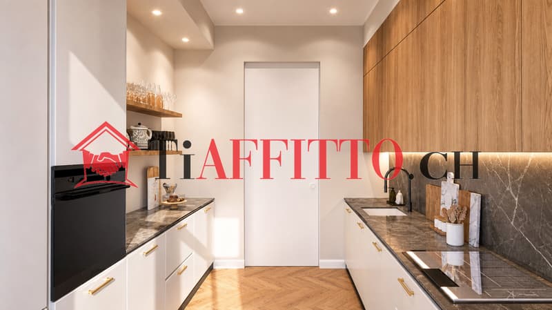 STREPITOSO 3.5 MEUBLÉ AU COEUR DE LUGANO (7)