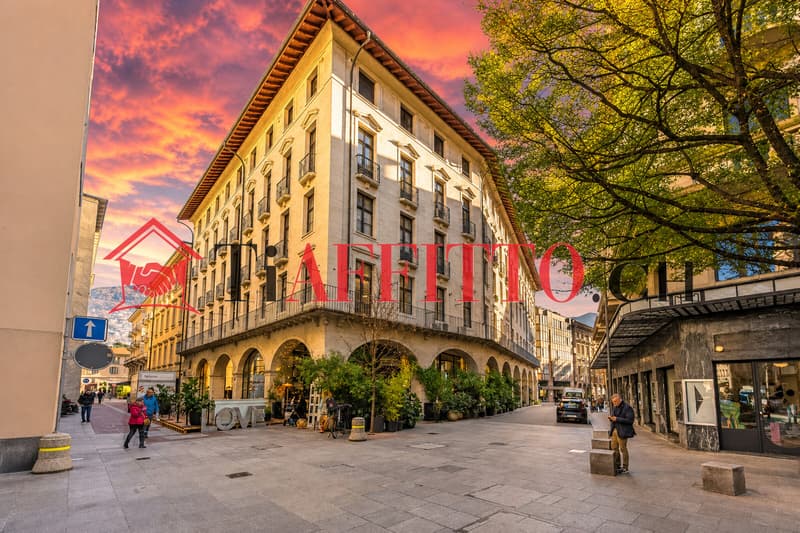STREPITOSO 3.5 ARREDATO NEL CUORE DI LUGANO (13)