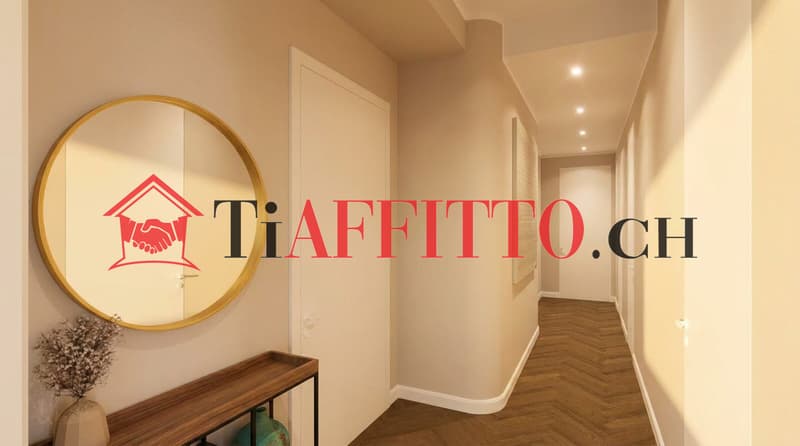 STREPITOSO 3.5 ARREDATO NEL CUORE DI LUGANO (8)