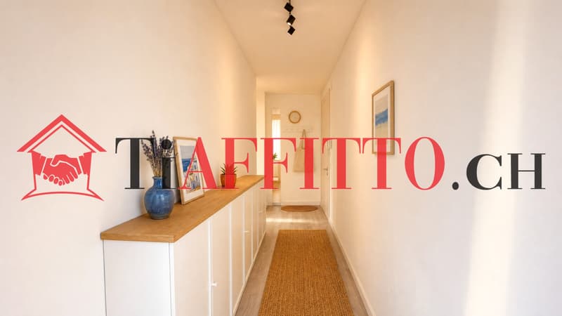 TRANQUILLITÃ E LUCE: 2.5 LOCALI AL SETTIMO PIANO A 850 CHF (3)