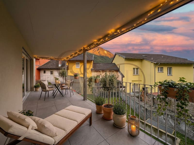 RAFFINATO 3.5 LOCALI CON AMPIA TERRAZZA A LUMINO (6)