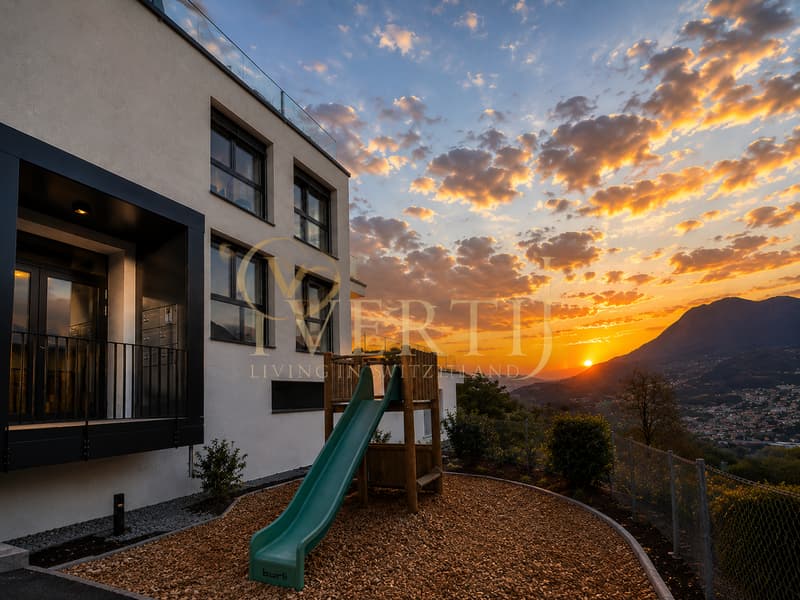 UN SOGNO SU MISURA A CANOBBIO: DUPLEX CON GIARDINO PRIVATO (1)