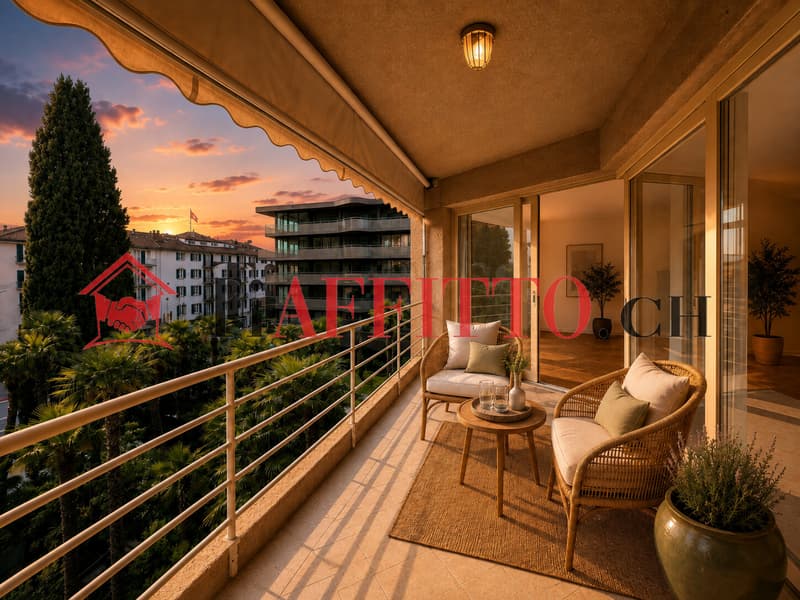 4.5 LOCALI CON PISCINA E JACUZZI A LUGANO CASSAR (11)