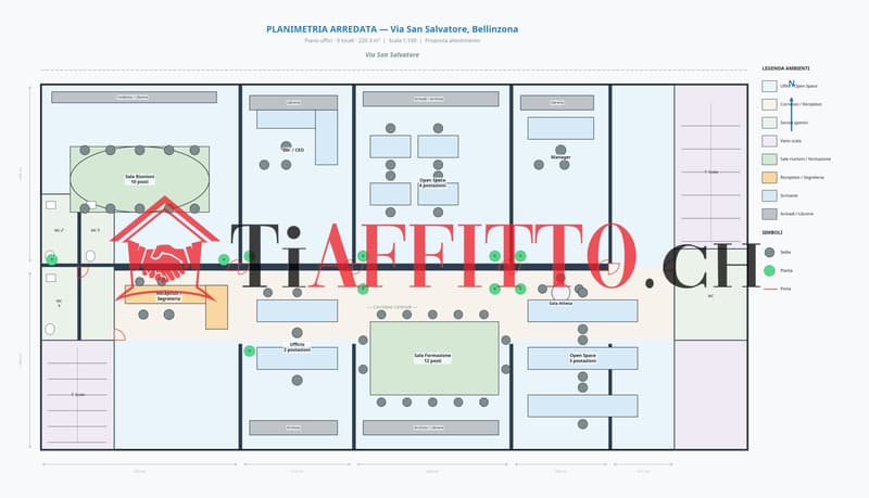 PRESTIGIOSO UFFICIO DI 220 M² NEL CUORE DI PARADISO (2)