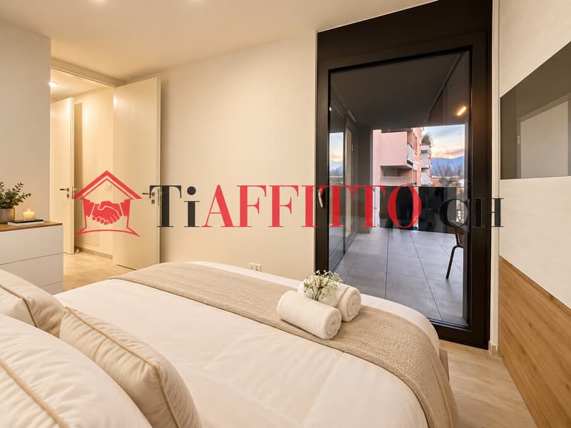 NUOVO 2.5 LOCALI CON GRANDE TERRAZZA A LUGANO SORENGO (7)